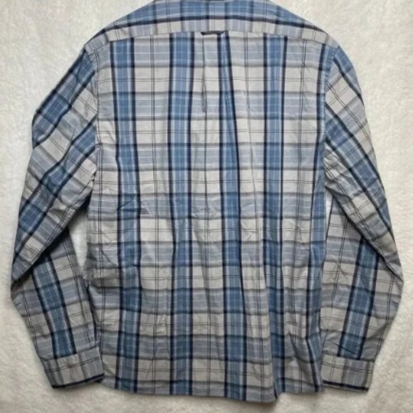 The Men'S Store Bloomingdale Stretch Fabric Blue Multi SZ XL Long Sleeve - Picture 9 of 9